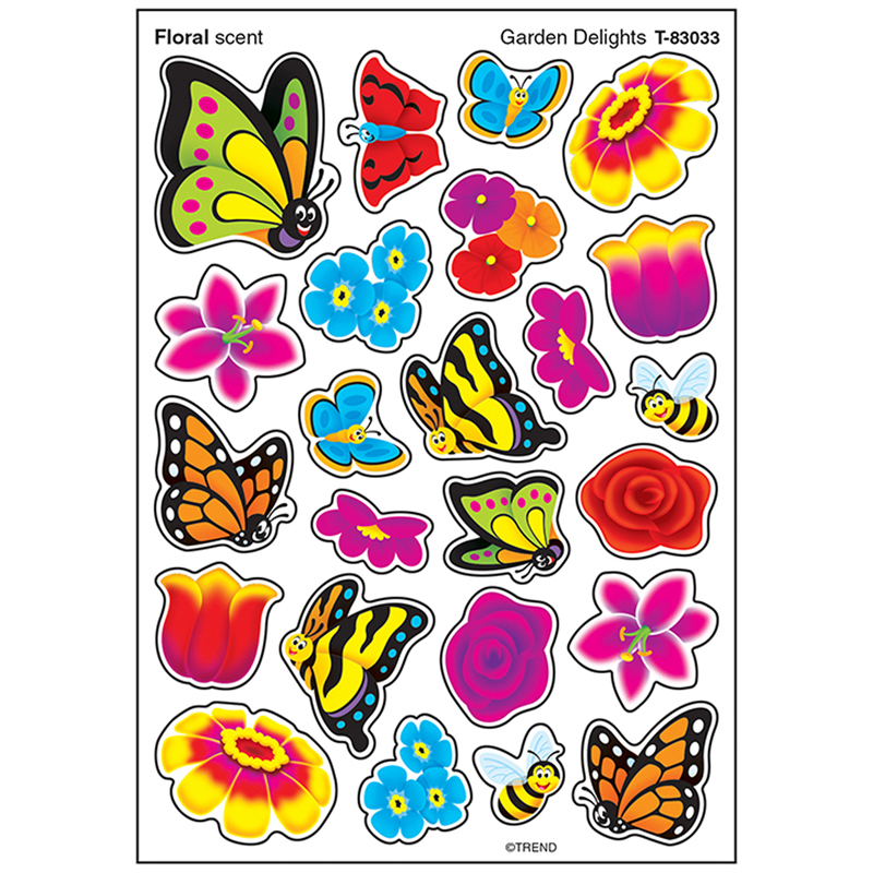 Garden Delight Stinky Sticker Mixed