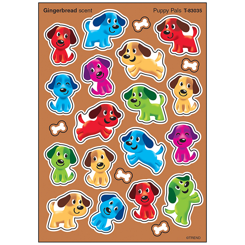 (6 Pk) Puppy Pals Stinky Stickers