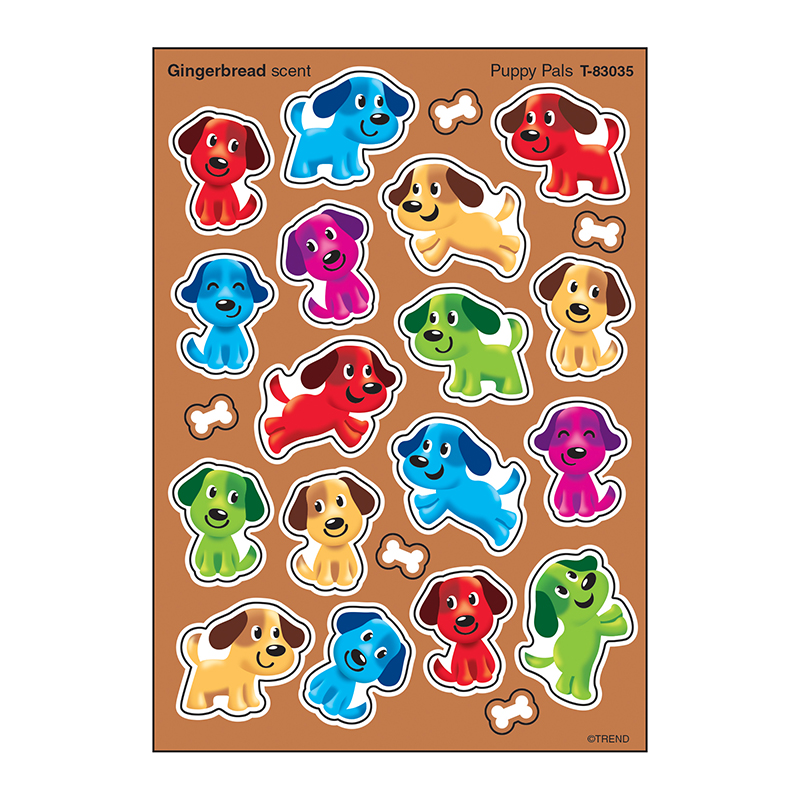 Puppy Pals Stinky Stickers Mixed