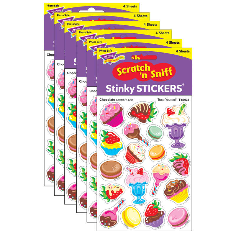 (6 Pk) Treat Yourself/Choc Shapes