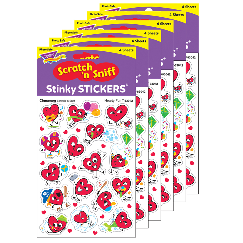 (6 Pk) Hearty Fun/Cinnamon Shapes