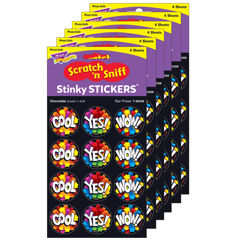 (6 Pk) Star Praise/Choc Stinky