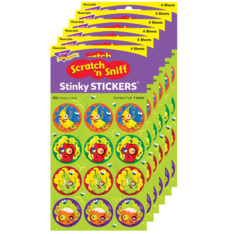 (6 Pk) Zombie Fruit/Dirt Stinky
