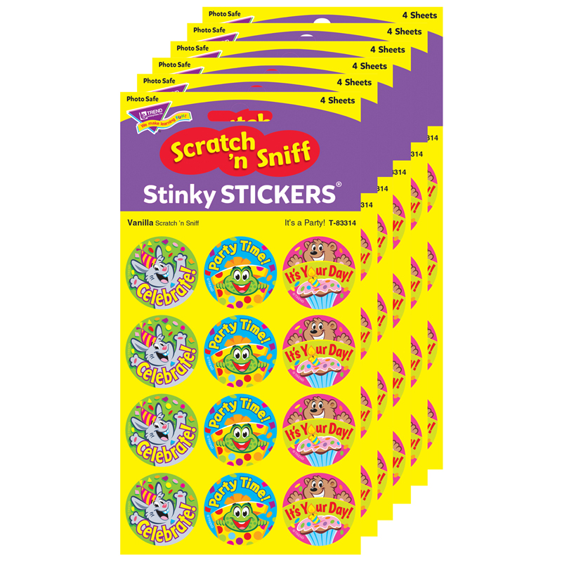 (6 Pk) Its A Party/Vanilla Stinky
