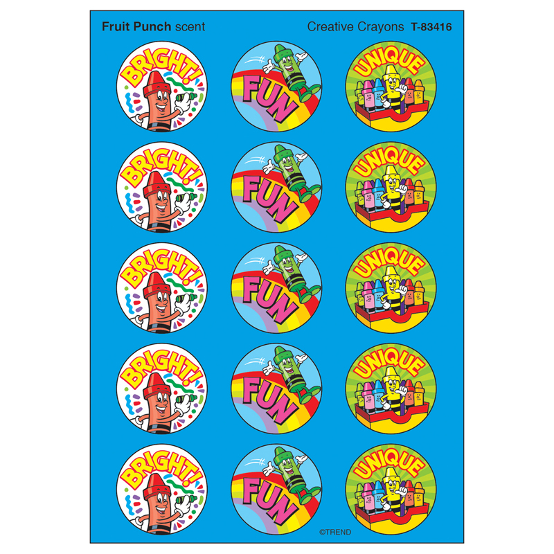 Stinky Stickers Creative Crayons