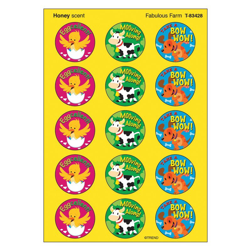 (12 Pk) Stinky Stickers Fabulous