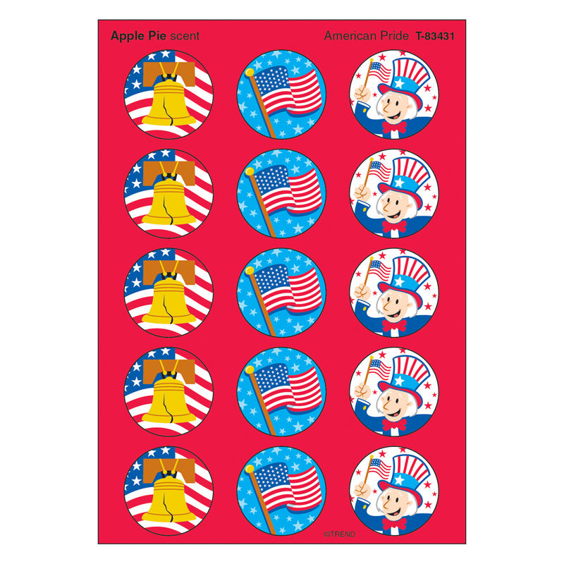 (12 Pk) Stinky Stickers American