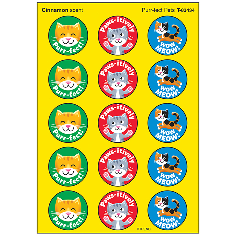 Purrfect Pet Stinky Sticker Large