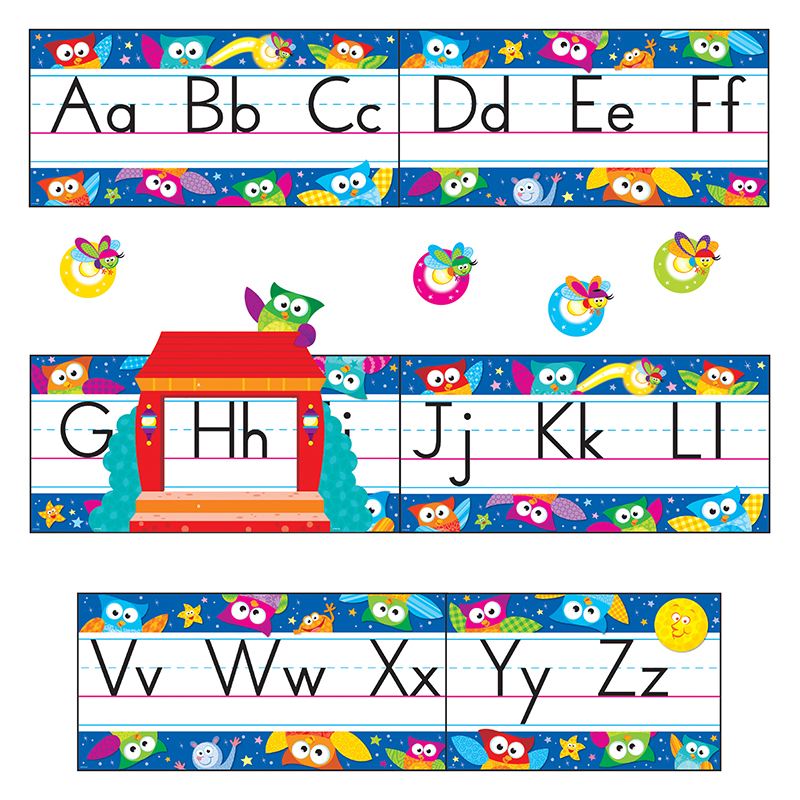 Owl Stars Alphabet Bb Set