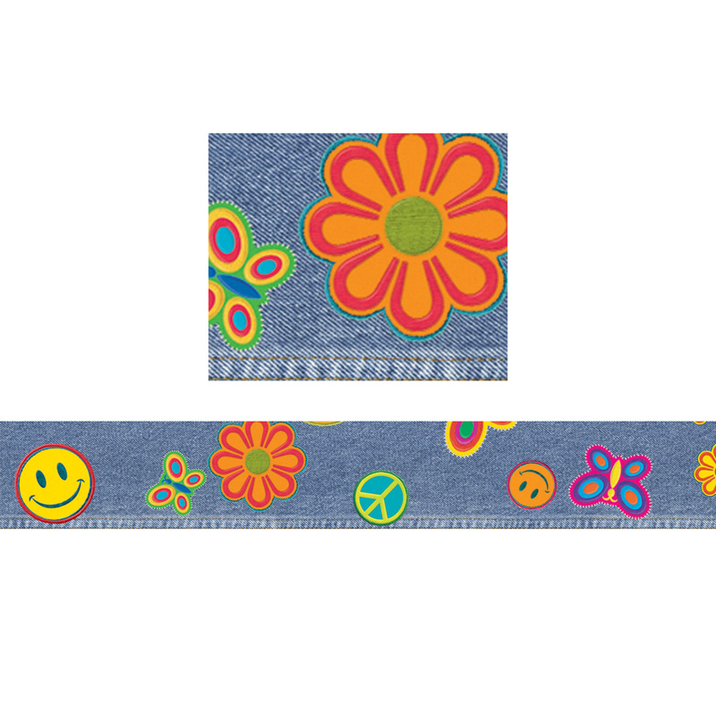 (6 Pk) Jazzy Jeans Border