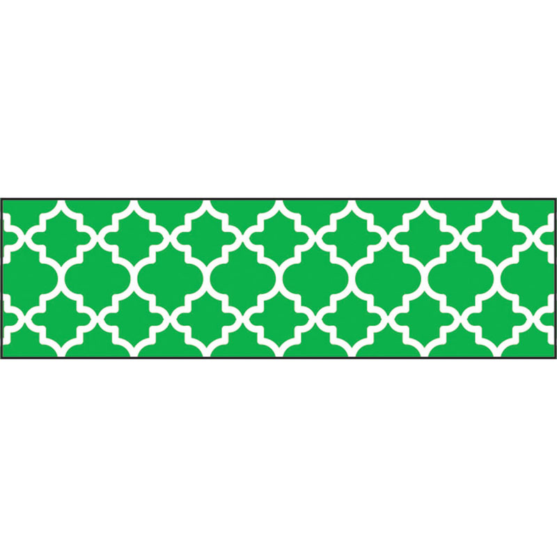 Moroccan Green Bolder Borders