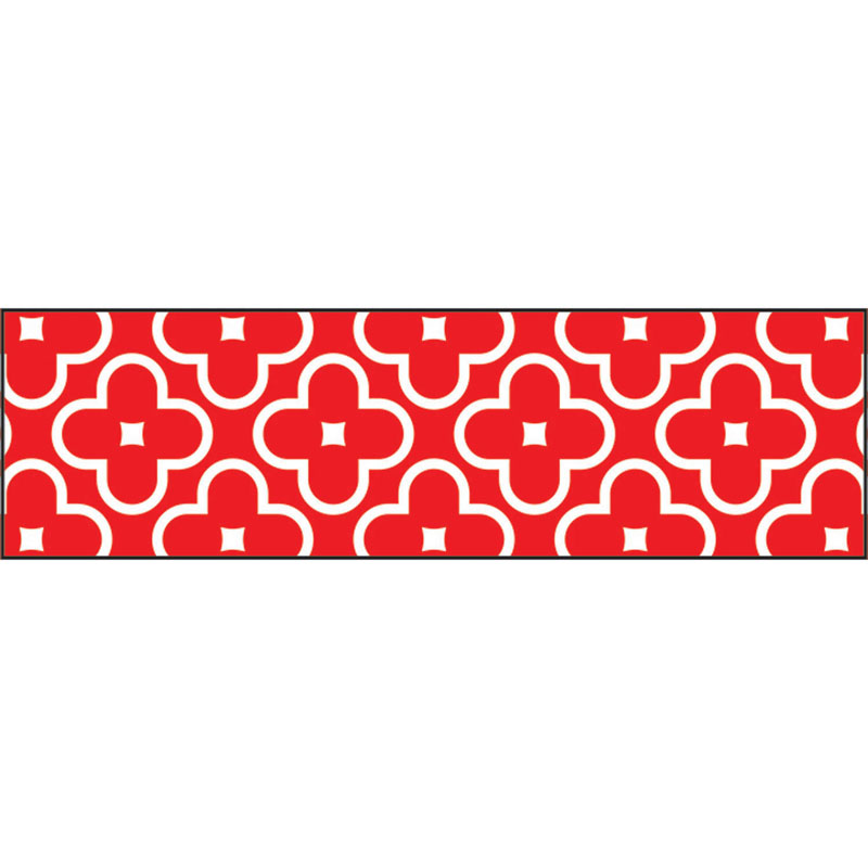 Floral Red Bolder Borders