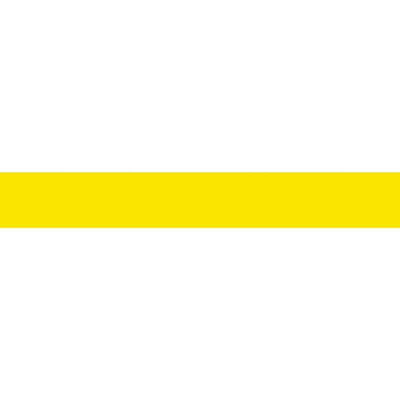 (6 Pk) Yellow Solid Bolder Borders