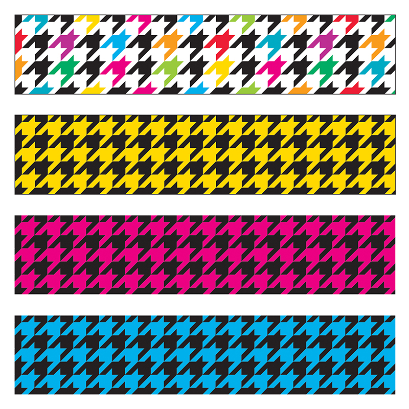 Houndstooth Mix Border Variety Pack