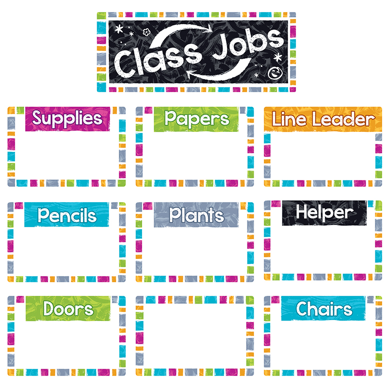 (3 St) Wipe-Off Class Jobs Mini