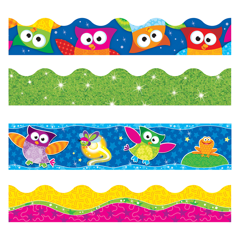 Owl-Stars Border Variety Pack