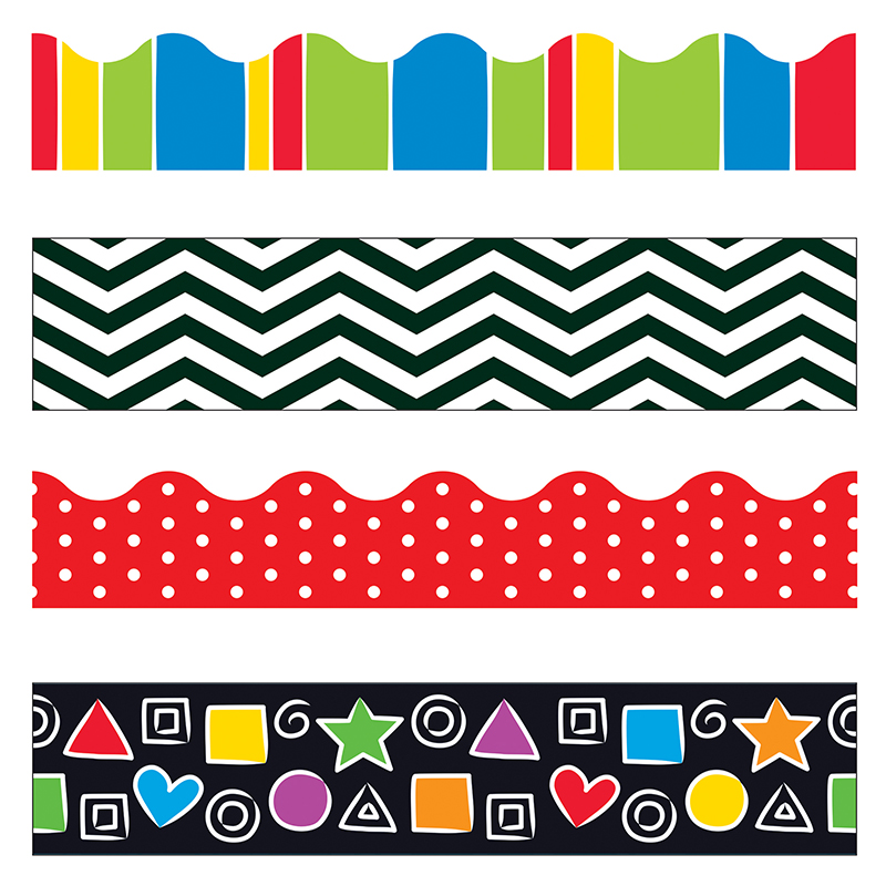 Stripes & Shapes Border Variety