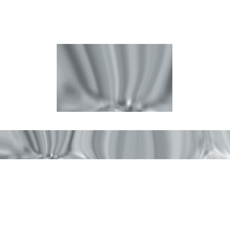 (6 Pk) Trimmer Silver Metallic