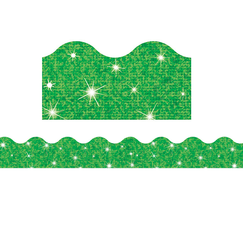 (6 Pk) Trimmer Green Sparkle