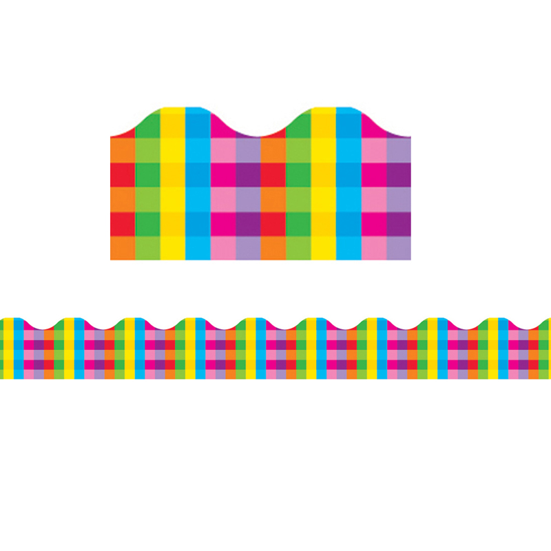 Trimmer Rainbow Plaid