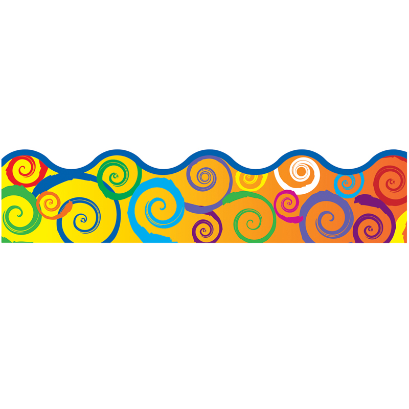 Rainbow Swirls Terrific Trimmer