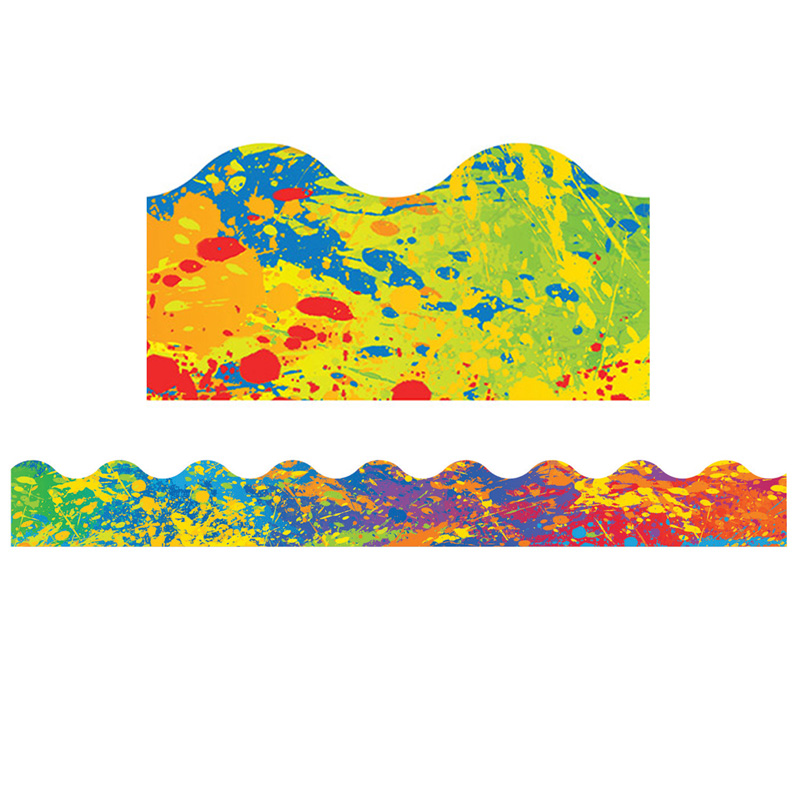 Splashy Colors Trimmers Scalloped
