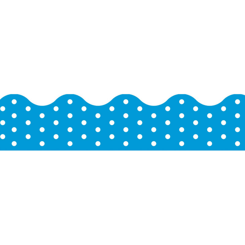 Polka Dots Blue Terrific Trimmers