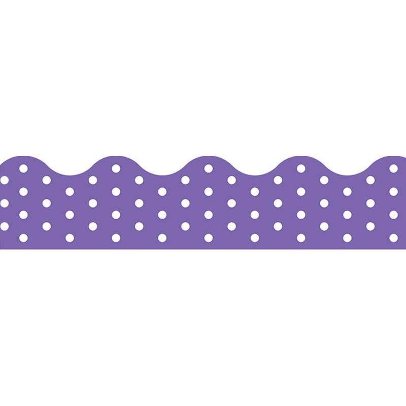 (12 Pk) Polka Dots Purple Terrific
