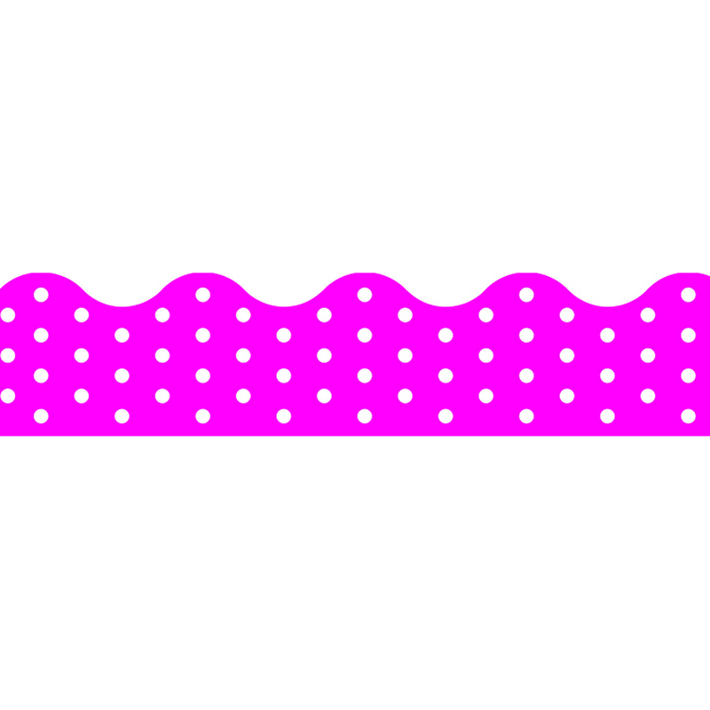 (12 Pk) Polka Dots Pink Terrific