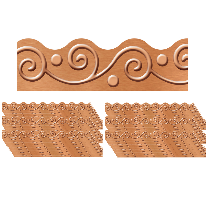 (6 Pk) Copper Scrolls Terrific