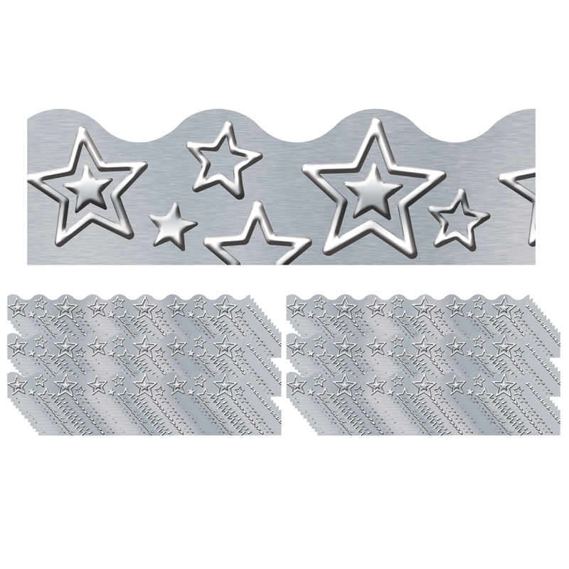 (6 Pk) Silver Stars Terrific