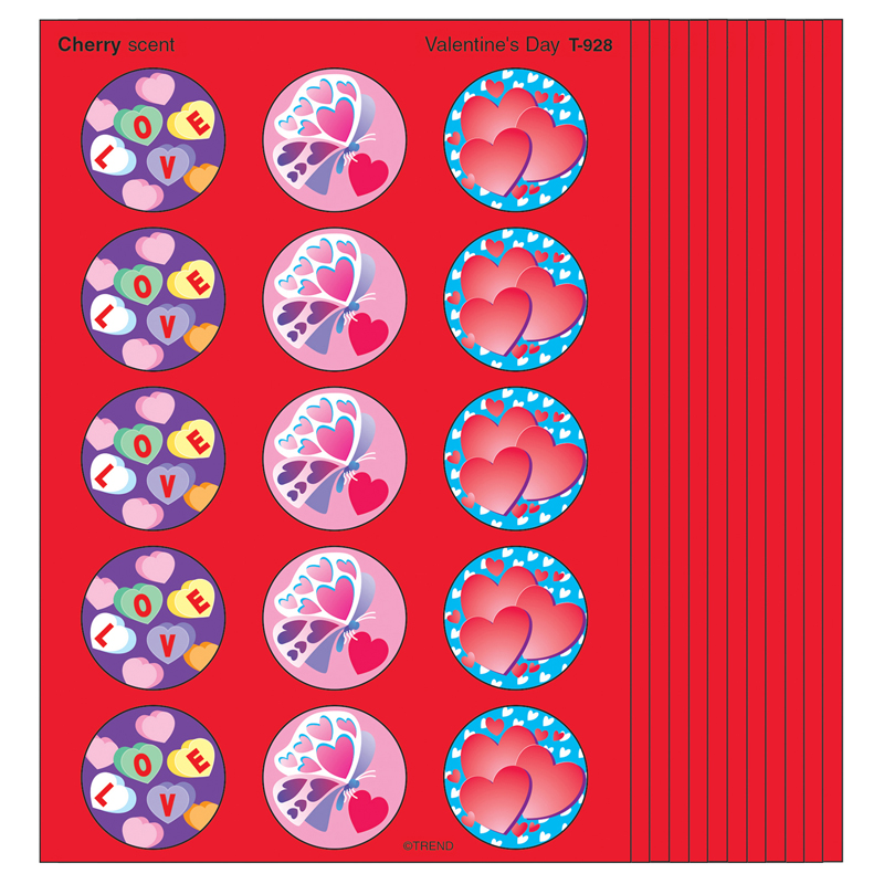 (12 Pk) Stinky Stickers Valentines