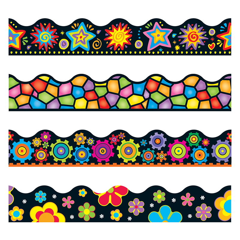 (2 Pk) Brights On Black Contains