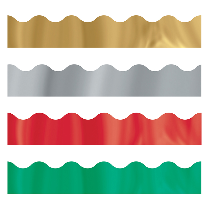 Metallic Jewels Border Variety Pack
