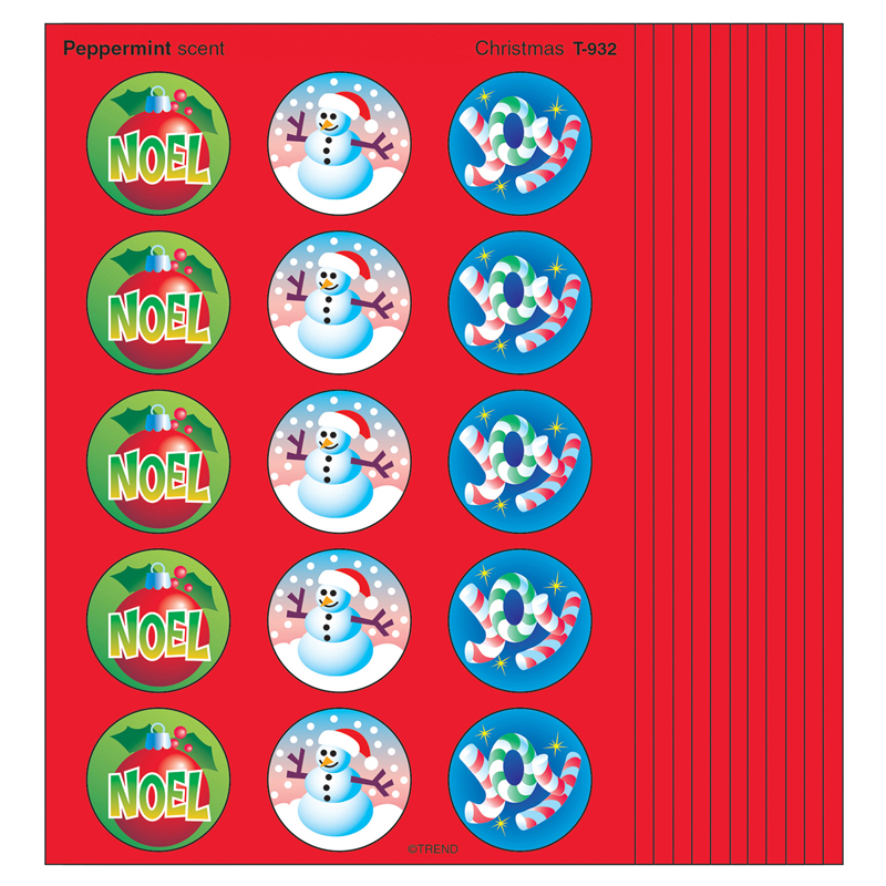 (12 Pk) Stinky Stickers Christmas