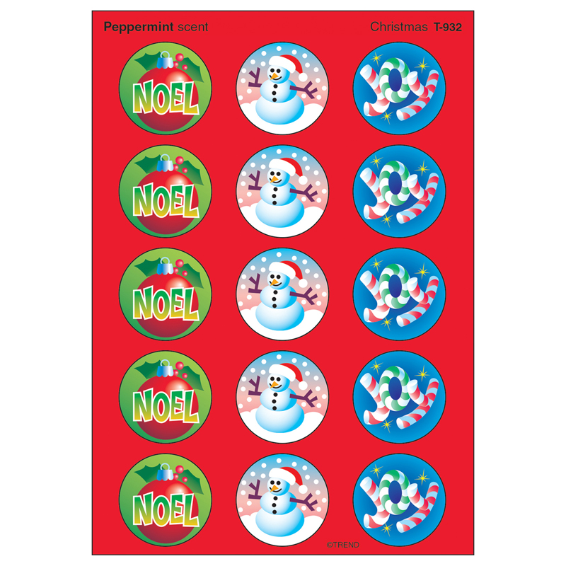 Stinky Stickers Christmas 60/Pk