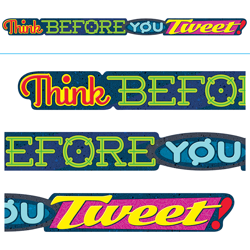 Think Before You Tweet Banner