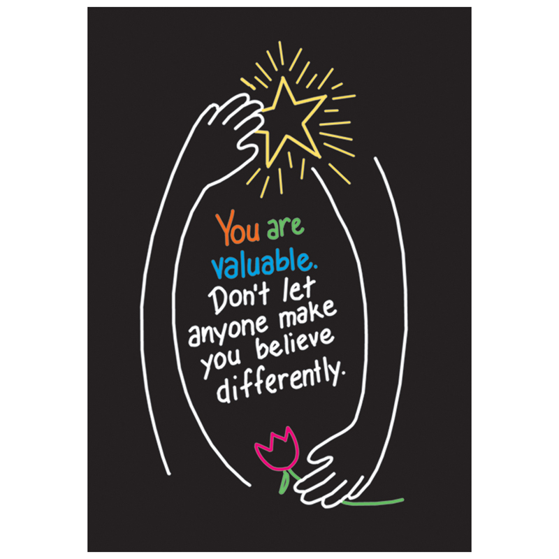 Poster You Are Valuable 13 X 19