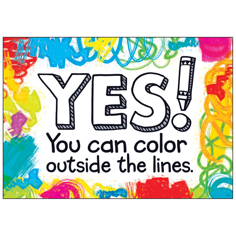 Yes You Can Color Outside