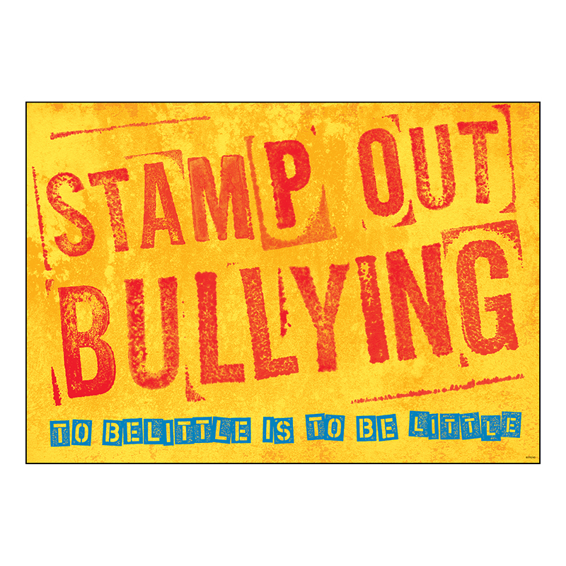 Stamp Out Bullying Argus Poster