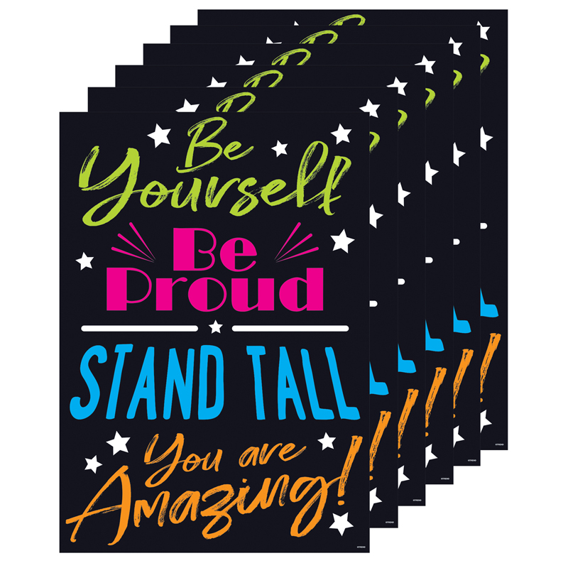 (6 Ea) Be Yourself Be Proud Stand