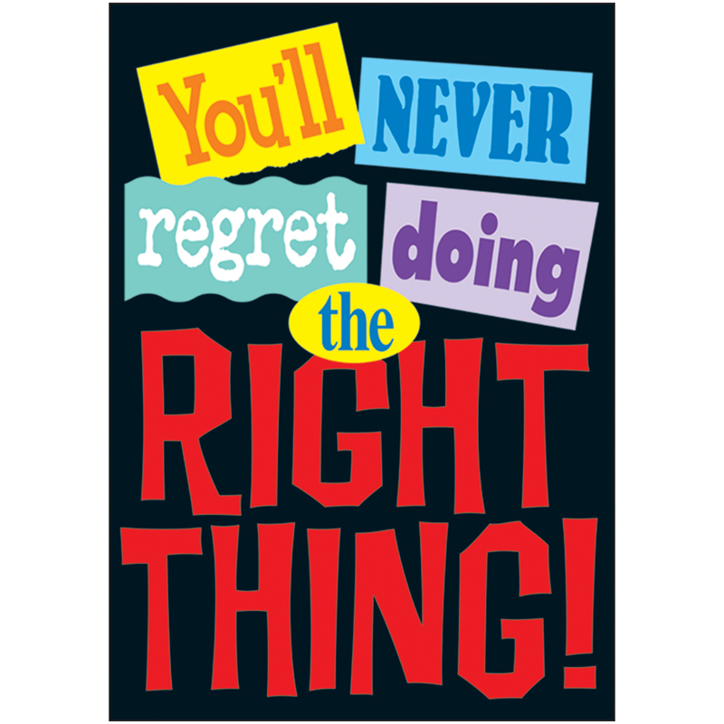 Poster Youll Never Regret Doing
