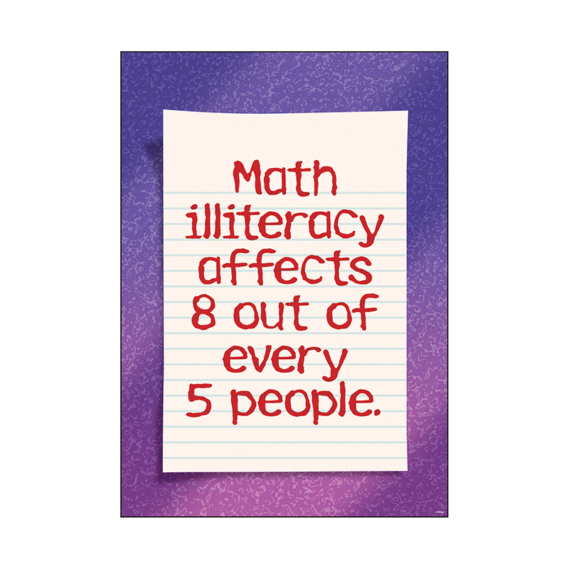 Math Illiteracy Affects 8 Out Of