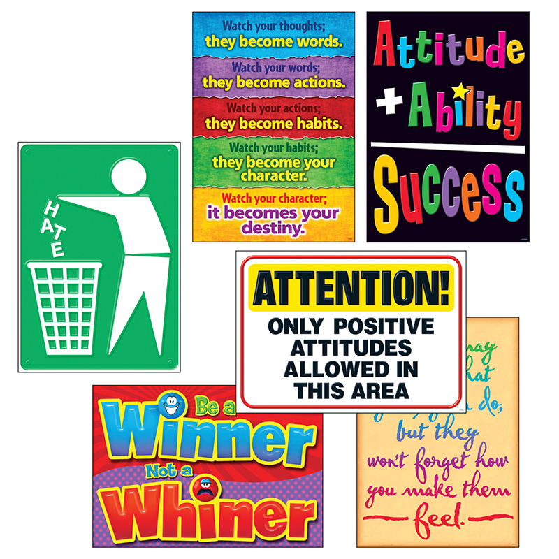 Attitude Matters Posters Combo Pack