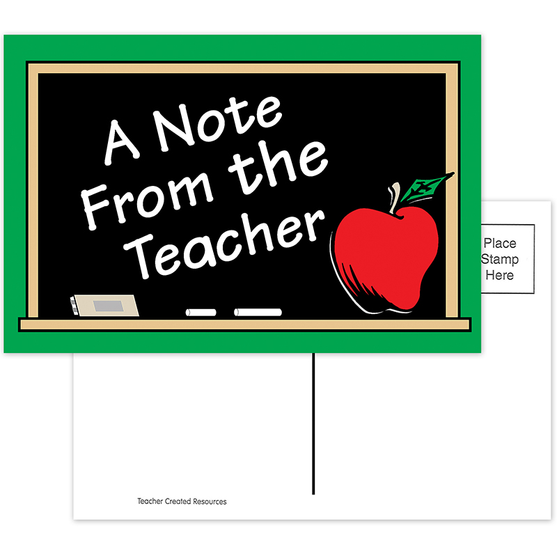 A Note From The Teacher 30pk