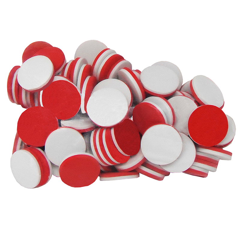 Foam Counters Red & White