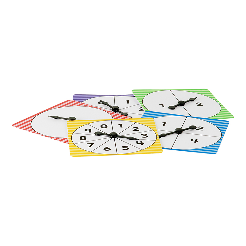 Number Spinners Pack Of 5