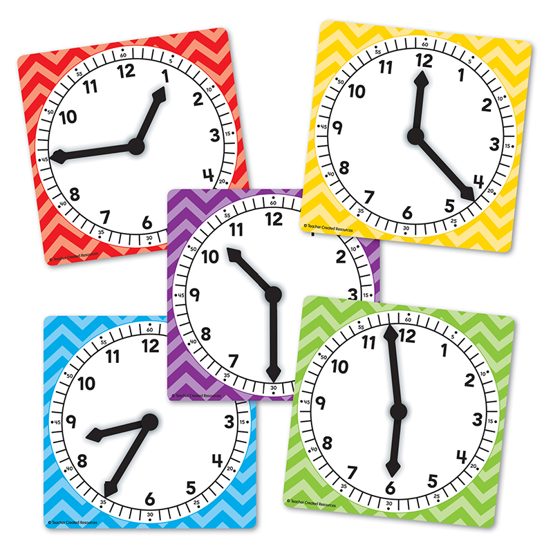 Clocks Spinners Pack Of 5