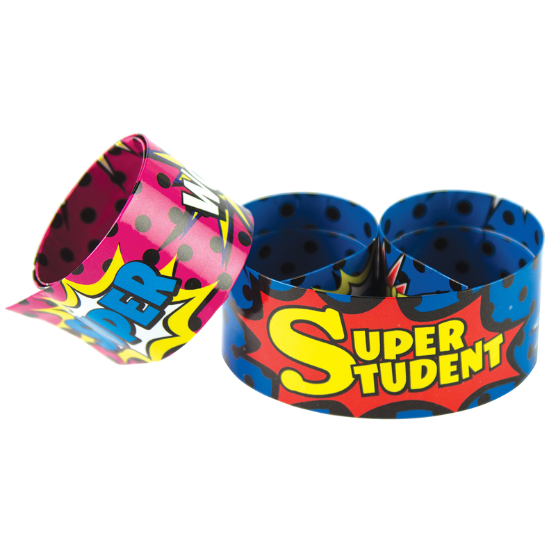 Slap Bracelets Superhero Super