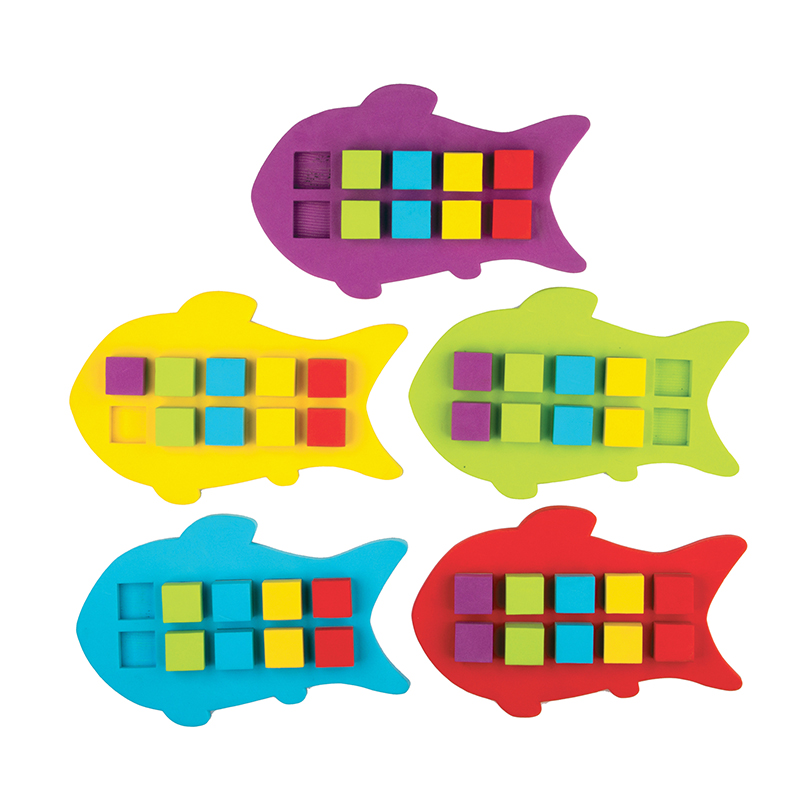 Magnetic Foam Fish Ten Frames